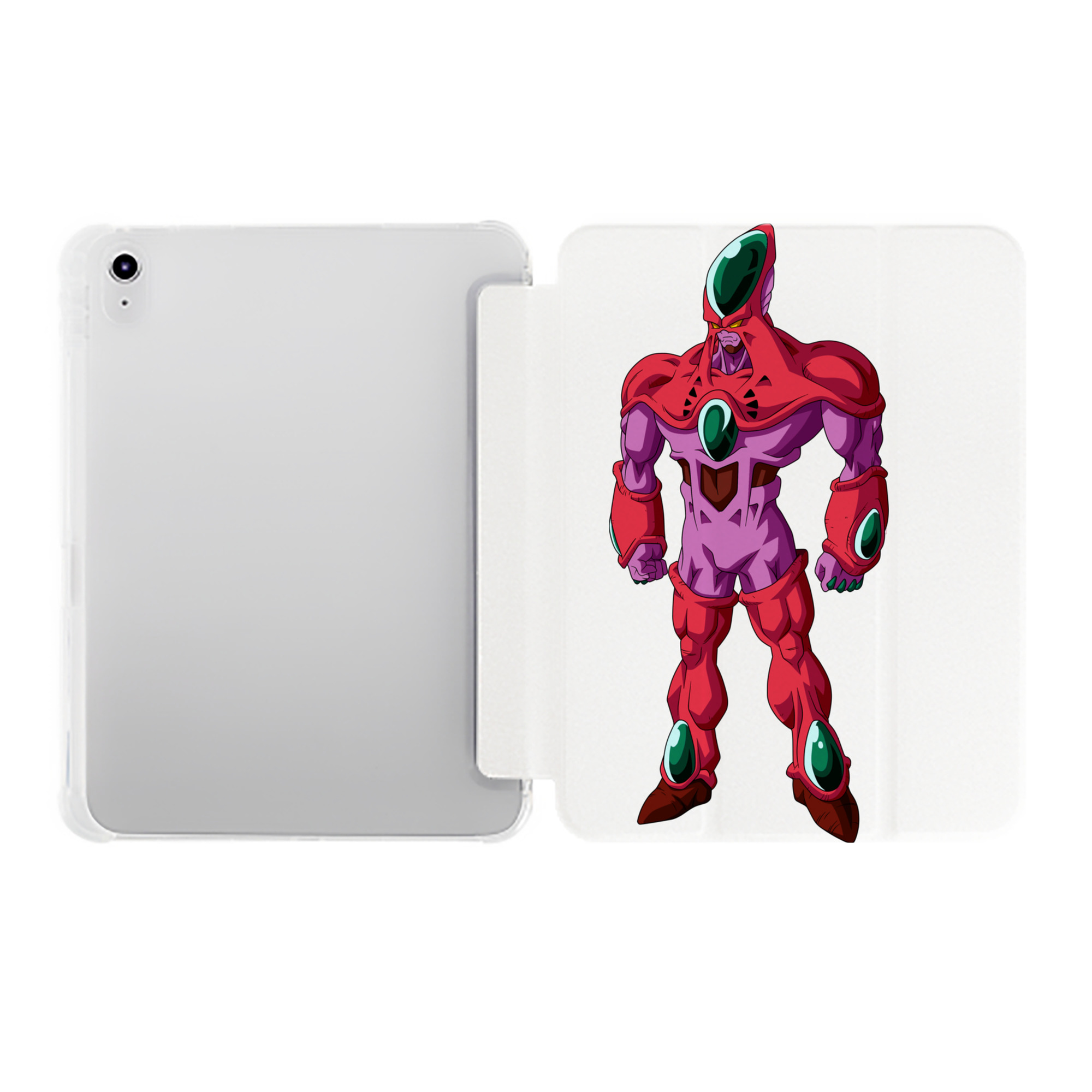 （画像用） ドラゴンボール DRAGON BALL IPad ケース ペン収納付き 三つ折りスタンド PUレザー×シリコン 対応機種9.5/10.5/10.9インチ